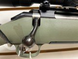 Used Ruger American 22-25021" threaded barrel nikon prostaff scope synthetic olive green stock very good condition - 11 of 21