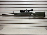 Used Ruger American 22-25021" threaded barrel nikon prostaff scope synthetic olive green stock very good condition - 1 of 21