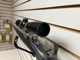 Used Ruger M77 Hawkeye 243 winchester23" barrelnikon buckmaster scope black synthetic stock good condition - 12 of 21
