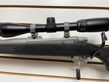Used Ruger M77 Hawkeye 243 winchester23" barrelnikon buckmaster scope black synthetic stock good condition - 4 of 21
