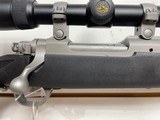 Used Ruger M77 Hawkeye 243 winchester23" barrelnikon buckmaster scope black synthetic stock good condition - 15 of 21