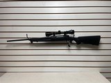 Used Savage Axis 243 win21" barrel bushnell 3x9-40 scope with covers black synthetic stock good condition - 1 of 24