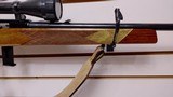 Used Weatherby Mark XXII 22LR 23" barrel 1 magazine tasco world class scope leather strap very good condition price reduced - 16 of 25