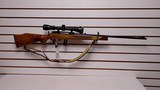 Used Weatherby Mark XXII 22LR 23" barrel 1 magazine tasco world class scope leather strap very good condition price reduced - 11 of 25