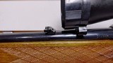 Used Weatherby Mark XXII 22LR 23" barrel 1 magazine tasco world class scope leather strap very good condition price reduced - 9 of 25
