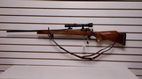 Used Mauser K98 rifle re-blued custom stock 30 06 with Redfield scope leather strap working condition priced to sell - 1 of 23