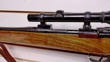 Used Mauser K98 rifle re-blued custom stock 30 06 with Redfield scope leather strap working condition priced to sell - 11 of 23