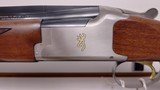 New Browning Citori Field 410 28" 2 3/4"/ 3"chamber 3 chokes 1 full 1 mod 1 imp cyl lock manual choke wrench new condition - 7 of 25