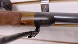 Used BRNO Model 1 Rifle 24" barrel custom made by J Roberts & Sons London custom checkering custom cape buffalo horn grip cap very good condition - 19 of 24