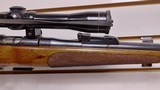 Used BRNO Model 1 Rifle 24" barrel custom made by J Roberts & Sons London custom checkering custom cape buffalo horn grip cap very good condition - 16 of 24