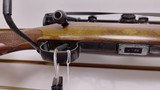 Used BRNO Model 1 Rifle 24" barrel custom made by J Roberts & Sons London custom checkering custom cape buffalo horn grip cap very good condition - 20 of 24
