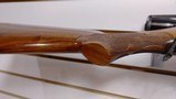 Used BRNO Model 1 Rifle 24" barrel custom made by J Roberts & Sons London custom checkering custom cape buffalo horn grip cap very good condition - 21 of 24