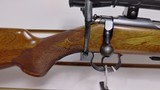 Used BRNO Model 1 Rifle 24" barrel custom made by J Roberts & Sons London custom checkering custom cape buffalo horn grip cap very good condition - 14 of 24