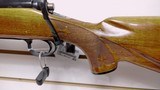 Used Remington 700 22-250 24" heavy barrel leather strap bore is clean rifling very goodgood condition - 5 of 23