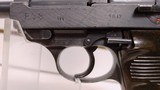Used German Luger CYQ P-38 5" barrel 2 magazines numbers matching with case( not original case no stamps) priced to move bore is clean - 8 of 24