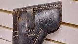 Used German Luger CYQ P-38 5" barrel 2 magazines numbers matching with case( not original case no stamps) priced to move bore is clean - 22 of 24