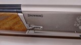 New Browning Maxus Hunter 12Ga 2 3/4" , 3" or 3 1/2" chamber 28" barrel brushed nickel chokes manual lock new condition in box - 6 of 24