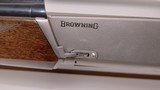 New Browning Maxus Hunter 12Ga 2 3/4" , 3"chamber 28" barrel brushed nickel chokes manual lock new condition in box - 7 of 22