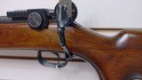 Used Winchester Model 52 22 LR 28" barrel bore is clean rifling intact high end lyman sights leather strap good conditon - 7 of 25