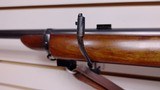 Used Winchester Model 52 22 LR 28" barrel bore is clean rifling intact high end lyman sights leather strap good conditon - 12 of 25