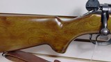 Used Winchester Model 52 22 LR 28" barrel bore is clean rifling intact high end lyman sights leather strap good conditon - 14 of 25