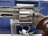 NEW Colt Python Stainless steel4.25" barrel357Mag lock, manual new in box - 3 of 12