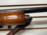 Used Remington 1100 12 gauge 21 " smooth bore deer barrel + 28" field barrel fixed choke modwith leather strap good working condition - 6 of 25