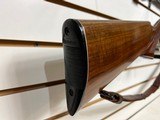 Used Remington 1100 12 gauge 21 " smooth bore deer barrel + 28" field barrel fixed choke modwith leather strap good working condition - 3 of 25