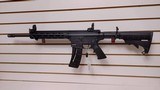 Used Smith and Wesson M&P 15/22 22LR16" barrel 1 25 round mag adjustable stock flip up front and rear sights good working condition - 1 of 19