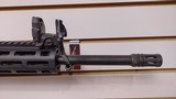 Used Smith and Wesson M&P 15/22 22LR16" barrel 1 25 round mag adjustable stock flip up front and rear sights good working condition - 17 of 19