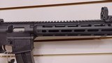 Used Smith and Wesson M&P 15/22 22LR16" barrel 1 25 round mag adjustable stock flip up front and rear sights good working condition - 16 of 19