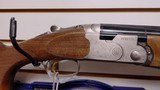 New Beretta 686 Silver Pigeon Left Handed 12 gauge 30" barrel 5 chokes choke wrench lube manual luggage case new in box - 18 of 25