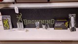 New Browning 725sporting 12 Gauge 30" ported barrel 5 chokes 3 trigger shoes choke wrench spare sights with holder lock manual new in box - 24 of 25