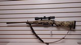 Lightly used Ruger American in 450 Bushmaster 23" barrel camo finish weaver 3-9x40 scope nylon strap included good working condition - 1 of 25
