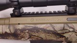 Lightly used Ruger American in 450 Bushmaster 23" barrel camo finish weaver 3-9x40 scope nylon strap included good working condition - 8 of 25