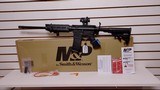 New Smith and Wesson M&P 15 Sport5.56 16" barrel crimson trace MLOK forearm m&p mount adjustable stock front rail new in box 1 30 round mag 2in - 1 of 25