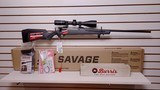 New Savage 110 Hunter 7mm rem mag 24" barrel accu-fit system new in box withBurris FullField IV 3-12x56mm scope with rings - 7 of 22