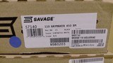 New Savage 110 Wolverine 450 bushmaster 20" barrel scope rail 1 magazineaccu-fit system new in box - 25 of 25