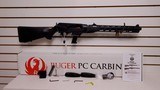 New Ruger PC9 Carbine takes ruger or glock mags 9mm 16.12" barrel1 17rnd glock mag stock adjuster lock manual new in box - 9 of 25