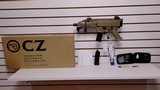 New CZ Scorpion EVO3 Pistol 9mm Flat dark earth 2 20 round mags lock manual cleaning kit and disassembly tools in soft pouch new in box - 3 of 24