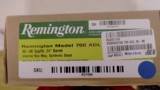New Remington 700 ADL 30-06 24" barrel Internal Box mag synthetic stock owners manual lock new in box - 25 of 25