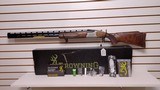 New Browning Citori 12 gauge 3" chamber 32" ported barrel 3 chokes spare sights with holder 3 trigger shoes choke wrench lock manual new in - 1 of 24