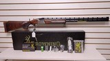 New Browning Citori 12 gauge 3" chamber 32" ported barrel 3 chokes spare sights with holder 3 trigger shoes choke wrench lock manual new in - 7 of 24