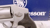 New S&W M642 38 spl 1.8" barrel DAO SS black synthetic grips new in box sku 1038102 in stock - 2 of 18