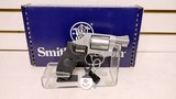 New Smith & Wesson 637-2 38spl+p 1.875" barrel ss black synthetic grips with crimson trace laser in grips new in box sku 163052 - 7 of 17