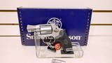 New Smith & Wesson 637-2 38spl+p 1.875" barrel ss black synthetic grips with crimson trace laser in grips new in box sku 163052 - 1 of 17