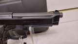 Lightly used Beretta M9 9mm 4.9" barrel 2 15 round mags plastic case no manual good working condition - 18 of 22