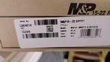 New S&W M&P 15-22 Sport 22LR 16.5 " barrel1 25 round mag flip up front and rear sights adjustable stock lock manual lock tool new in box - 25 of 25