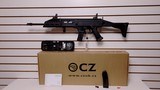 New CZ Scorpion EVO S1 Carbine 9mm 20 round mag 16.2" barrel 1/2x28, blk polymer stock,magpul sights, adj folding stock new in box - 1 of 23