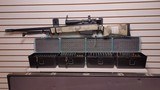 Lightly Used McMillan Tac-50 A1 50 BMG bi pod Military Grade Scope 99 Rounds of Ammo 95 Empty Brass in cases luggage case only fired 100 round Reduced